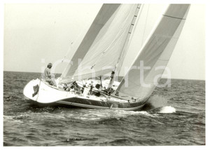 Fotografia d epoca originale 1987 FREMANTLE Louis Vuitton Cup AZZURRA II in navigazione REGATTA Foto 2 1