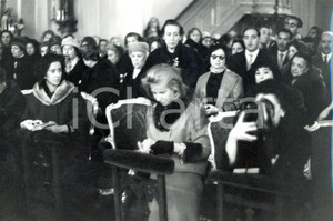 Fotografia d epoca originale 1960 MADRID LAS CALATRAVAS Fabiola del BELGIO Duchessa d ALBA  Cerimonia 4 1