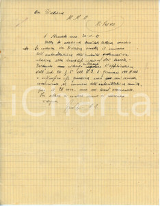 Documento originale, autentico 1931 MILANO Ex dipendente scrive a Società ferroviaria MONZA  MOLTENO  OGGIONO 1