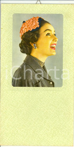 Oggetto da collezione cartaceo 1955 ca ITALIA MODERNARIATO Calendario perpetuo VINTAGE 17x32 4 1