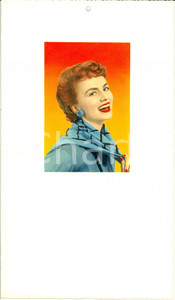 Oggetto da collezione cartaceo 1955 ca ITALIA MODERNARIATO Calendario perpetuo VINTAGE donna 2 1