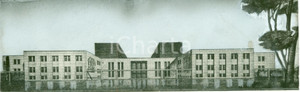 Fotografia d epoca originale 1938 MILANO Istituto MARCHIONDI SPAGLIARDI di BAGGIO Foto coeva del disegno 1