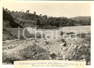 Fotografia d epoca originale 1935 PUNTA DELLE CASTELLA KR Sistemazione fiume TACINA  Foto 2 1