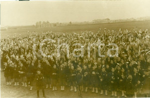 Fotografia d epoca originale 1938 ROMA Tremila trombettieri suonano l inno tedesco FOTOGRAFIA 1
