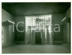 Fotografia d epoca originale 1936 VATICANO Esposizione Stampa Cattolica Nicchione del BRAMANTE Fotografia 1