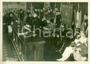 Fotografia d epoca originale 1938 GENOVA Giacomo MEDICI DEL VASCELLO commemora i navigatori liguri Fotografia 1