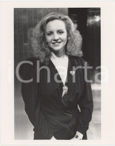 Fotografia d epoca originale 1985 ca TELEVISIONE ITALIA Oletta CITTERIO  Ritratto Foto 6 1