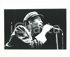 Fotografia d epoca originale 1988 TORINO Youssou N DOUR  Human Rights Now tour 1 Foto 25x20 1