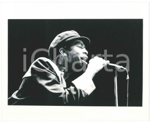 Fotografia d epoca originale 1988 TORINO Youssou N DOUR  Human Rights Now tour Foto 25x20 1 1