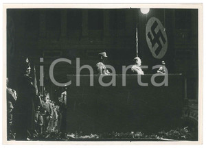 Fotografia d epoca originale 1938 ANSCHLUSS  WIEN  Speech of Hermann GÖRING Photo 18x13 cm 1