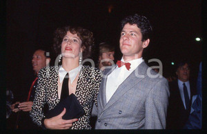 Fotografia d epoca originale 1986 Sigourney WEAVER Jim SIMPSON Festival VENEZIA 35 mm vintage slide 16 1