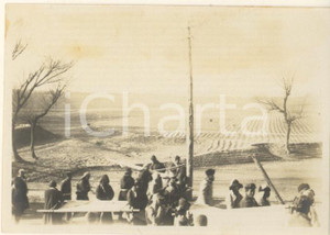 Fotografia d epoca originale 1925 CHINA Guerra Civile  Porta feriti sul campo di battaglia Foto 8x6 1