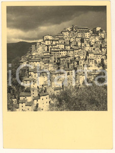 Fotografia d epoca originale 1960 ca ANTICOLI CORRADO RM Scorcio panoramico Foto 8x12 cm 2 1