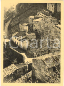 Fotografia d epoca originale 1960 ca ANTICOLI CORRADO RM Scorcio panoramico Foto 8x12 cm 5 1