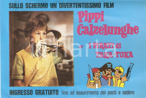 Cartolina originale da collezione 1976 MORTARA Cinema Ricci PIPPI CALZELUNGHE e i pirati Taka Tuka Cartolina 9 1