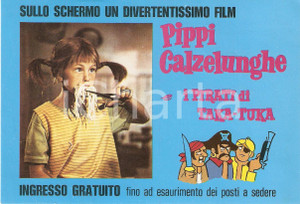 Cartolina originale da collezione 1976 MORTARA Cinema Ricci PIPPI CALZELUNGHE e i pirati Taka Tuka Cartolina 1 1