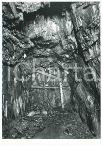 Fotografia d epoca originale 1963 LAI DA CURNERA SVIZZERA Cantiere diga  Galleria 2 Foto 18x23 1