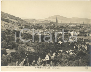 Fotografia d epoca originale 1904 FREIBURG IM BREISGAU vom Hebsack Foto n° 1750 1 1