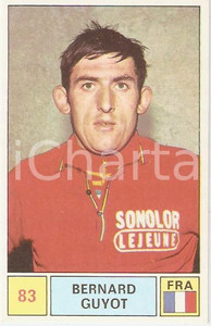 Oggetto da collezione cartaceo PANINI  SPRINT 1971 Figurina valida Bernard GUYOT n.83 Ciclismo SONOLOR LEJEUNE 1