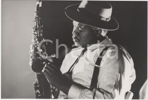 Materiale cinematografico d’epoca 1988 CINEMA Bird Regia Clint EASTWOOD  Forest WHITAKER con sassofono Foto 1
