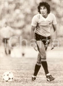 Fotografia d epoca originale 1980 URUGUAY Calcio MUNDIALITO Waldemar VICTORINO durante partita Foto 2 1