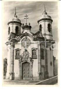 Fotografia d epoca originale 1950 OURO PRETO Brazil Igreja de Sao Francisco de Assis Photo 1