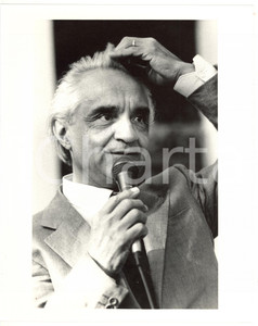 1990 ca ROMA Ritratto del fisico Antonino ZICHICHI *Foto 20x25 cm Fotografia d'agenzia. CONDIZIONI: GFORMATO: 20x25 cm  originale e autentica 1