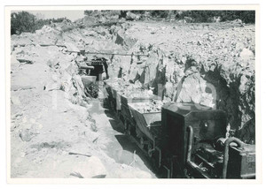 Fotografia d epoca originale 1962 SARDEGNA GALLURA Area fiume e diga del LISCIA  Lavori scavo Foto 2 1