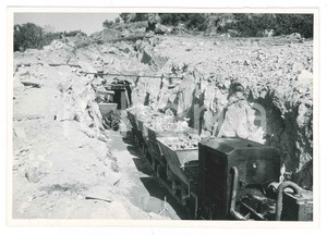 Fotografia d epoca originale 1962 SARDEGNA GALLURA Area fiume e diga del LISCIA  Lavori di scavo Foto 2 1