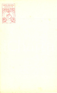 Materiale pubblicitario d’epoca 1920 ca VARSAVIA Hotel BRISTOL Carta da lettere intestata 4 facciate 1