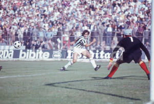 Fotografia d epoca originale JUVENTUS 1971/72 CALCIO Partita JuveCatanzaro DIAPOSITIVA ORIGINALE 1 1