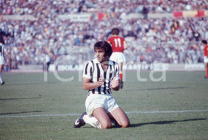 Fotografia d epoca originale JUVENTUS 1971/72 CALCIO Partita JuveCatanzaro DIAPOSITIVA ORIGINALE 2 1