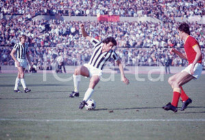 Fotografia d epoca originale JUVENTUS 1971/72 CALCIO Partita JuveCatanzaro DIAPOSITIVA ORIGINALE 8 1