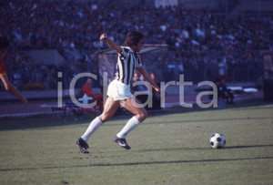 Fotografia d epoca originale JUVENTUS 1971/72 CALCIO Franco Causio DIAPOSITIVA ORIGINALE 3 1