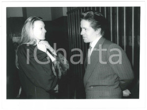 Fotografia d epoca originale 1987 MILANO Processo VERDIGLIONE Armando VERDIGLIONE Martine JODEAU GRYNBERG 2 1