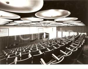 Fotografia d epoca originale 1950 ca Università di PAVIA Veduta aula di chimica FOTO ARTISTICA CHIOLINI 2 1