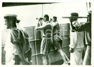 Fotografia d epoca originale 1935 SIDNEY Duca di GLOUCESTER assiste a salvataggio marinai americani FOTO 3 1