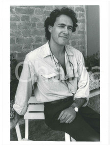 Fotografia d epoca originale 1990 ca CINEMA Scott GOLDSTEIN Portrait  Photo 18x24 cm 1