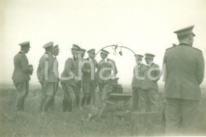 Fotografia d epoca originale 1934 NETTUNO RM Ditta BRAGANTINI Presentazione modulatore radio FOTO 1