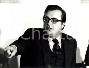 Fotografia d epoca originale 1979 WIEN Josef TAUS presidente PARTITO POPOLARE rassegna le dimissioni FOTO 3 1