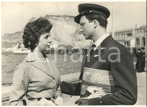 Fotografia d epoca originale 1956 CINEMA Film Altair  Marisa BORRONI Franco INTERLENGHI Foto 24x18 cm 1