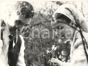 Fotografia d epoca originale 1966 CINEMA Film Mahlzeiten  L insaziabile  Georg HAUKE Heidi STROH Photo 1