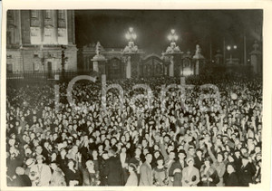 Fotografia d epoca originale 1935 LONDON Crowd at BUCKINGHAM PALACE for 25th anniversary King GEORGE V 2 1