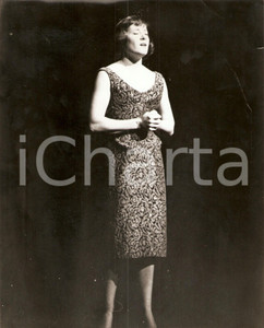 Fotografia d epoca originale 1960 ca PARIS Colette RENARD in concerto Fotografia 3 1