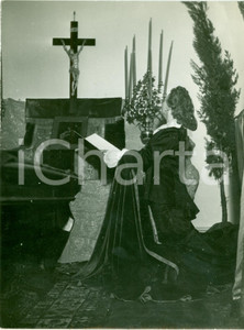 Fotografia d epoca originale 1946 PARIS Comédie Française Prière soeur Cécile SOREL Photographie 3 1