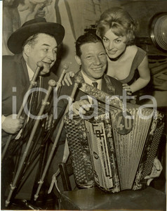 Fotografia d epoca originale 1959 PARIS Max DUPUY Ingrid WEISS Ordre de la Quarante à Emile PRUD HOMME Photo 1