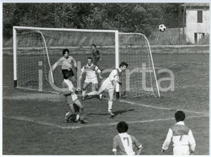 Fotografia d epoca originale 1983 MASONE  CALCIO Giuseppe CARLINI Derby USD Masone vs ASD Campo Ligure Foto 1