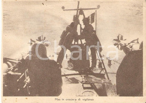 Cartolina originale da collezione 1940 ca WW2 Marina militare MAS in crociera di vigilanza Cartolina 1 Cartolina originale da collezione 1940 ca WW2 Marina militare MAS in crociera di vigilanza Cartolina 1