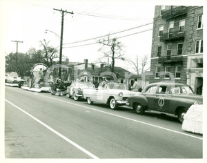 Fotografia d epoca originale 1955 ca NORTH CAROLINA U.S.A.F Parata reclutamento CAPE FEAR APARTMENTS Foto 1