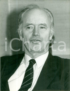 Fotografia d epoca originale 1987 BONN  Ministro degli Esteri Thorvald STOLTENBERG Foto 1